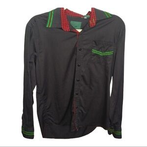 Cavalry long sleeve button up size medium